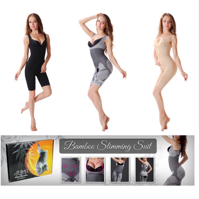NATURAL BAMBOO CHARCOAL SLIMMING SUIT