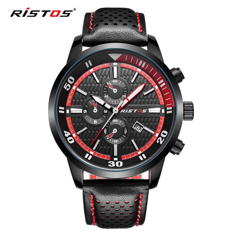 RISTOS 93015 นาฬิกาข้อมือสำหรับผู้ชาย