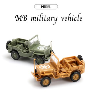 โมเดลรถทหารฮัมวี่ MB military vehicle