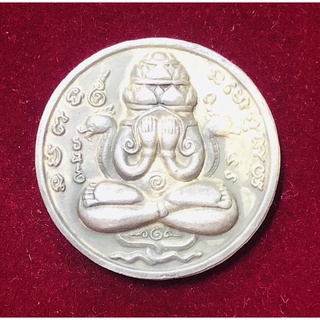 พระปิดตาพังพระกาฬ รุ่นแรก ปี 2530 เนื้อเงิน พุทธาคมวัดเขาอ้อ จังหวัดพัทลุง