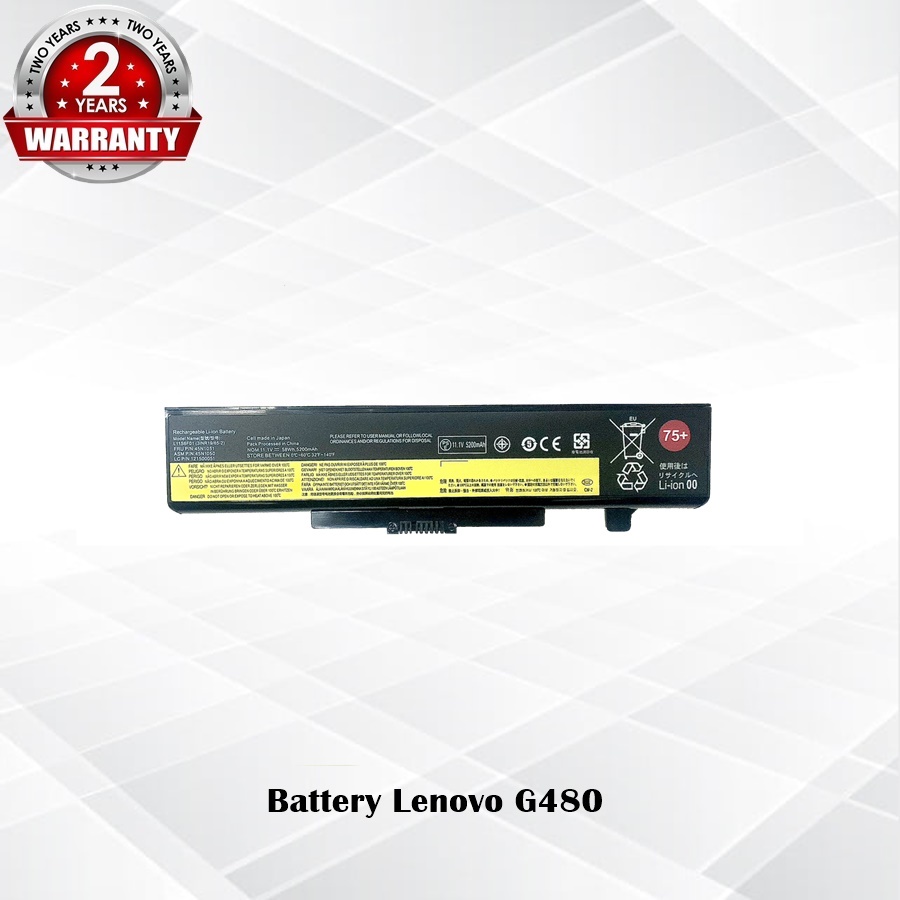 Battery Lenovo L11S6Y01  / แบตเตอรี่โน๊ตบุ๊ค รุ่น  G480 V480 G410 G510 G580 Y480 (OEM) *รับประกัน 2 