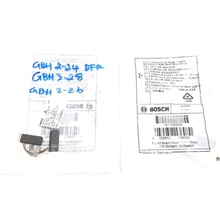 🔥รับประกันของแท้🔥 แปรงถ่าน ขาเสียบ อะไหล่แท้ GBH2-26 GBH2-24DFR GBH3-28 สว่านโรตารี่