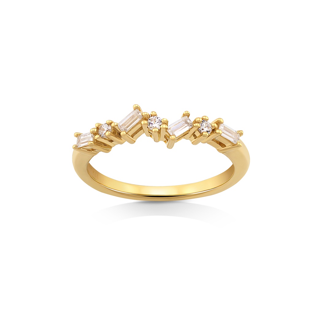 [Clearance] Jewellista แหวนเงินแท้ 925 ประดับพลอย CZ รุ่น Gino
