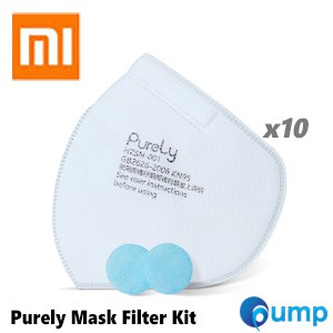 (ใส่โค้ด INC12EL ลดเพิ่ม 70.-) Xiaomi Purely Mask Filter Kit (10 Set)