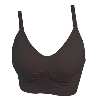 Anda Zcret 2in1 Nursing Soft Bra ชุดชั้นในคุณแม่ให้นมบุตร (รุ่นใหม่) สีดำ