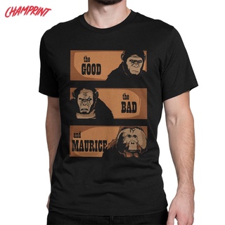 ใหม่ เสื้อยืดแขนสั้น คอกลม ผ้าฝ้าย 100% พิมพ์ลาย The Good The Bad And Ugly สไตล์คาวบอย แฟชั่นคู่รัก สําหรับผู้ชาย และผู้