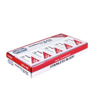 DORCO : DRCD212* ใบมีดโกน Stainless Steel Razor Blades, 100-Count