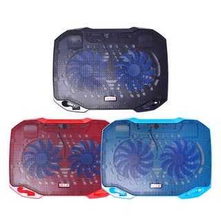 Oker พัดลมระบายความร้อน TOP NOTEBOOK COOLING PAD OKER HVC-393