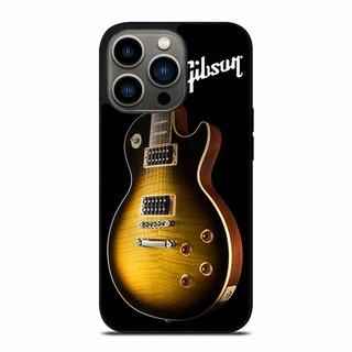 เคสโทรศัพท์มือถือ ป้องกันกระแทก ลาย Gibson Guitar แฟชั่นคลาสสิก สําหรับ IPhone 11 12 13Pro 7 8 Plus Max XR X XS Mnini Samsung