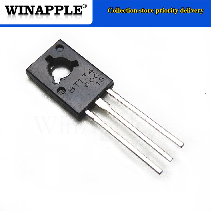 10 ชิ้น/ล็อต BT134-600E BT134-600 BT134 TO-126 ในสต็อก