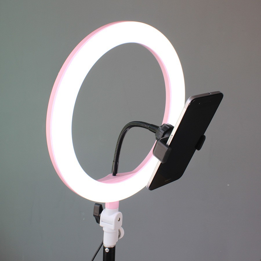 โคมไฟแต่งหน้า โคมไฟเซลฟี่ ไลฟ์สด ไฟแต่งหน้า ไฟวงแหวน Selfie Ring Light Youtube Video Live LED RING F