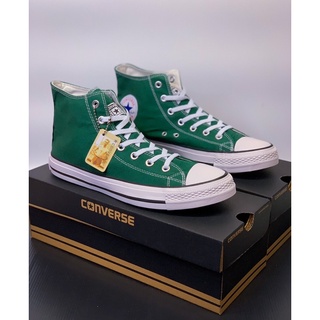 🔥รองเท้า Convers All Star Classic OX Green รองเท้าผ้าใบผู้ชายและผู้หญิง36-45(Free Box Set)