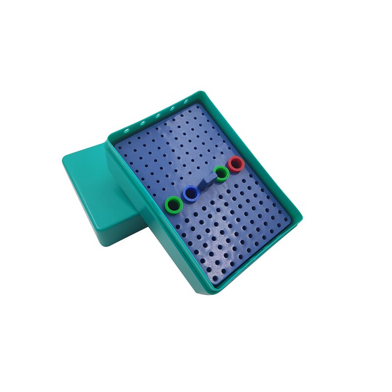 160 Holes Dental diamond bur holder autoclavable box endodontic