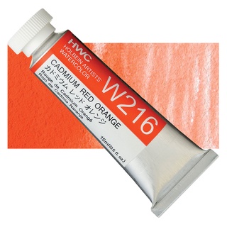 Cadmium red orange W016/W216 5/15ml Series E สีน้ำ โฮลเบน (โฮลุเบน) Holbein Artist Watercolor ホルベイン透明水彩絵具