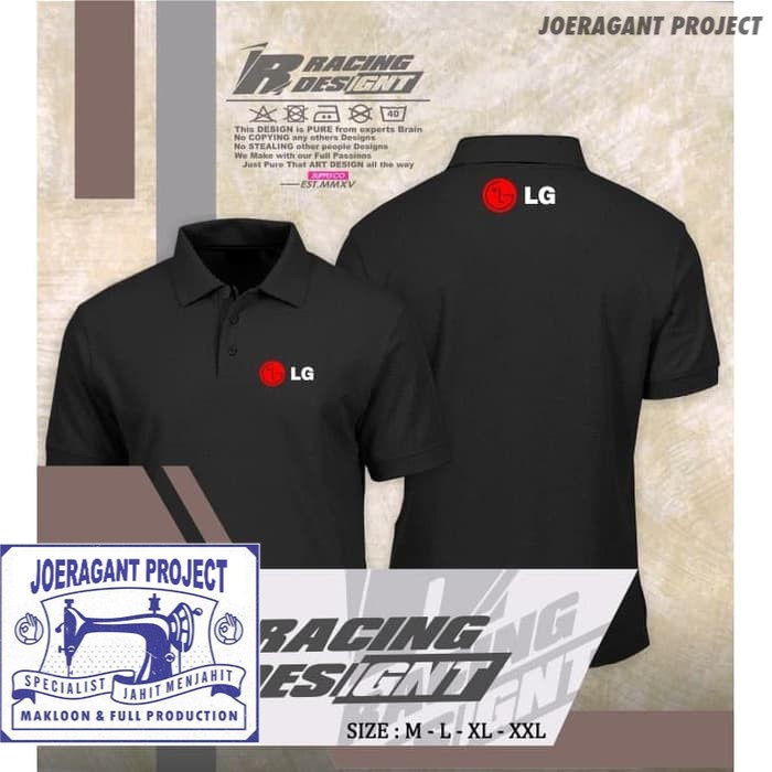 (สินค้าใหม่) เสื้อโปโล LG คุณภาพ Distro ล่าสุด / เสื้อโปโล - IR MERCH - kharmen -JP