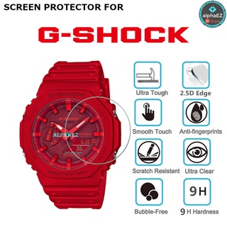 Casio G-Shock GA-2100-4A Casioak TMJ Series 9H ฟิล์มกระจกนิรภัยกันรอยหน้าจอ GA2100