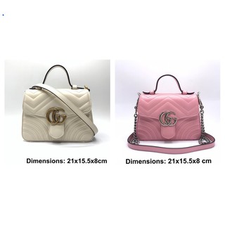 GUCCI Marmont Shoulder Bag ของแท้ 100% [ส่งฟรี]