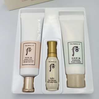 #พร้อมส่ง/Exp17/5/25 The History of Whoo - Radiant White Tone Up Sunscreen Special set