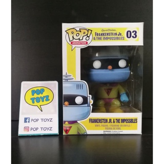 FUNKO POP Hanna Barbera Frankenstein Jr. 03 ของแท้ งานเก่าเลิกผลิตแล้ว หายาก แถมกล่องใส มีของพร้อมส่งไม่ต้องรอพรีออเดอร์
