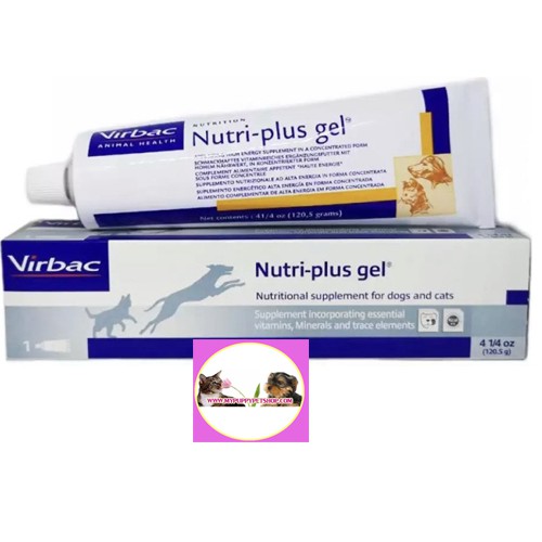 +ล็อตใหม่+ Nutri Plus gel เจลเสริมสุขภาพสุนัขแมว 120.5g นิวตริพลัสเจล