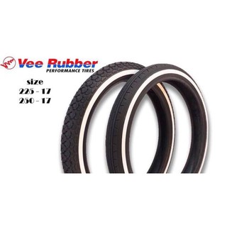 ยางขอบขาว vee rubber (ต่อเส้น)