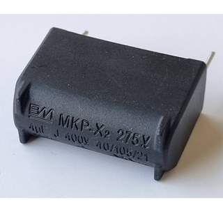 ตัวเก็บประจุ BM 275V 400V 4UF (MKP X2) ของแท้ใหม่  เฉพาะสำหรับอินเวอร์เตอร์แนวตั้ง