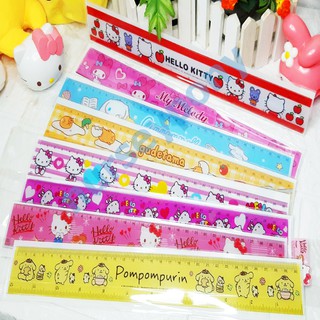 ไม้บรรทัดยาว 30 ซม Sanrio ลิขสิทธิ์แท้ สวย ทน และถูกสุด ๆ