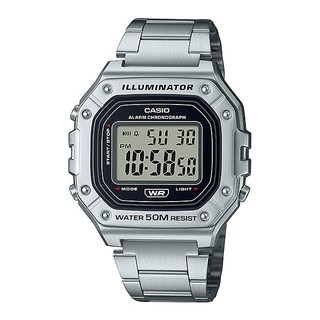 [ของแท้] Casio นาฬิกาข้อมือ รุ่น W-218HD-1AVDF ของแท้ รับประกันศูนย์ CMG 1 ปี