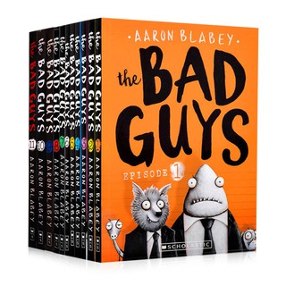 ต้นฉบับภาษาอังกฤษ The Bad Guys ตอนที่ 11 นวนิยายการ์ตูน英文原版我是大坏蛋11册漫画小说English original version of ‘The Bad Guys