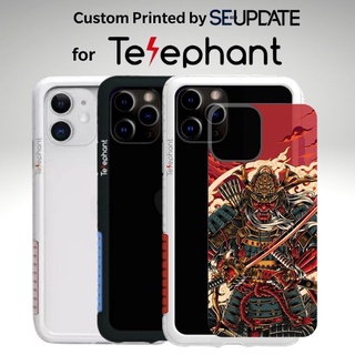 แผ่นพลาสติกกันรอย พิมพ์ลาย Hachiman สำหรับเคส Telephant NMDer Bumper iPhone 12 / 11 / Pro / Pro Max