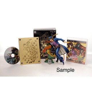 "very rare" JoJo blizzard Playstation3 Limited edition Set (โจโจ้ ล่าข้ามศตวรรษ)