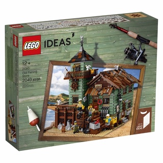 Lego Ideas #21310 Old Fishing Store กล่องมีรอยเล็กน้อย