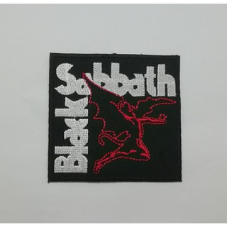 Black Sabbath ,Ozzy Osbourne ตัวรีดติดเสื้อ เป้ ยีนส์ หมวก ตัวรีด อาร์มติดเสื้อ กระเป๋า เป้ ยีนส์ หมวก Music Heavy Metal