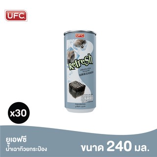 UFC Grass Jelly Drink ยูเอฟซี น้ำเฉาก๊วย 240 มิลลิลิตร x 30 กระป๋อง