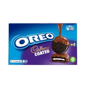 Cadbury Oreo Coated Biscuits 164g บิสกิต ช็อคโกแลต ขนมหวาน ขนม