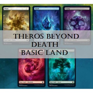 [MTG][Single][THB] Theros Beyond Death Basic Lands 1 ใบ [ภาษาอังกฤษ][Land][Fullart]
