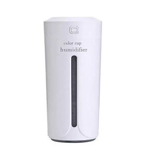 Mini Home Office Car Colorful USB Humidifier Mist Maker With Night Light Function-White