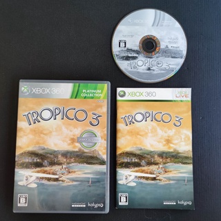 TROPICO 3 แผ่นแท้ XBOX 360 JP ใช้งานได้ปกติ