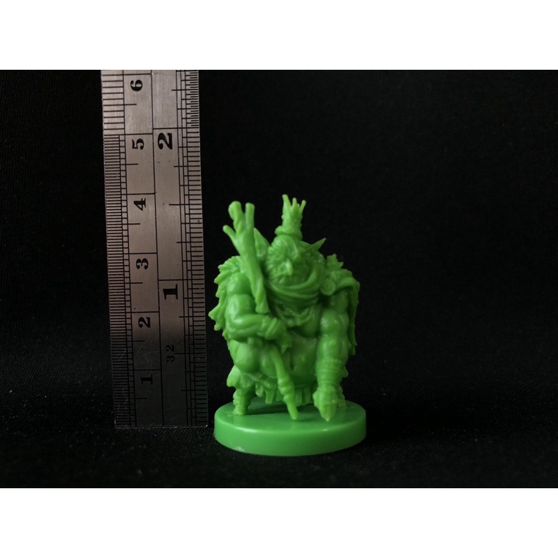 Miniature heroes of land, air & sea (unpainted/ยังไม่ระบายสี) : Tyrant of goblins