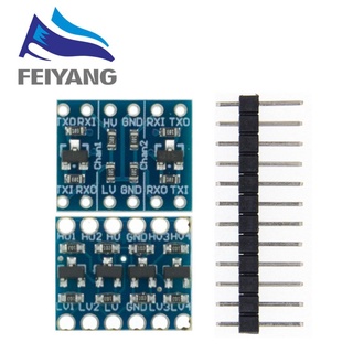 โมดูลแปลงสี่ช่อง 2 ช่อง 4 ช่อง 5V-3V IIC UART SPI