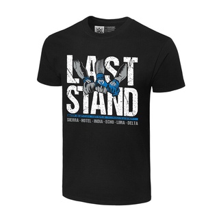 เสื้อยืดลําลอง แขนสั้น พิมพ์ลาย Wwe The Shield Last Stand ของแท้ สไตล์สปอร์ต สําหรับผู้ชาย