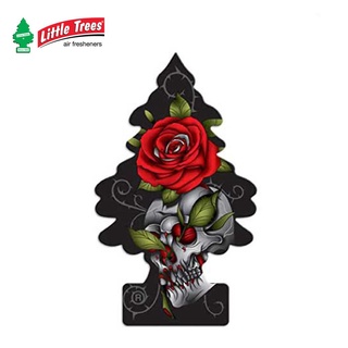 [สินค้าใหม่] Little Trees แผ่นน้ำหอมปรับอากาศ กลิ่น Rose Thorn ขายดีอันดับ 1 ในอเมริกา (ของแท้)