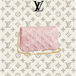 Louis Vuitton/ LV/ POCHETTE COUSSIN กระเป๋าโซ่