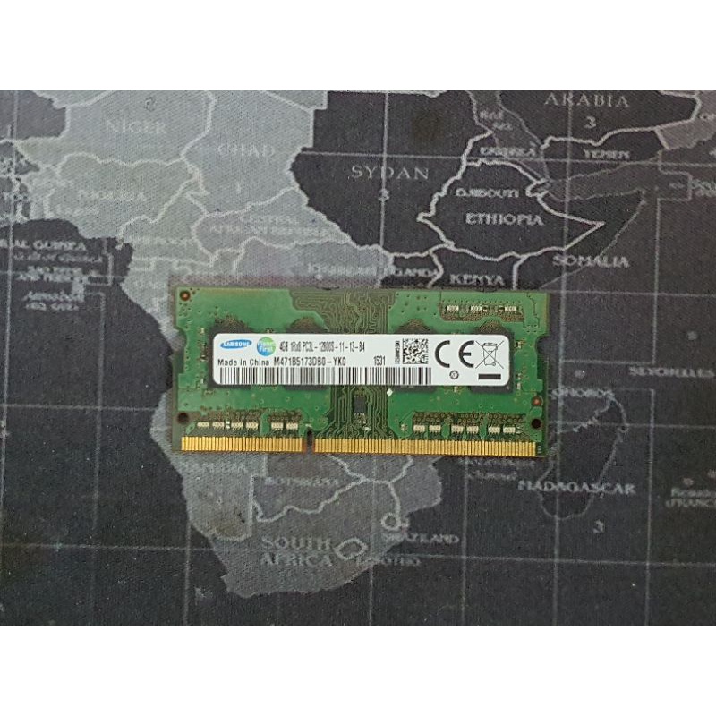 RAM Notebook Samsung   DDR3L Bus1600/4G  ( 1Rx8 PC3L-12800S-11-13-b4)