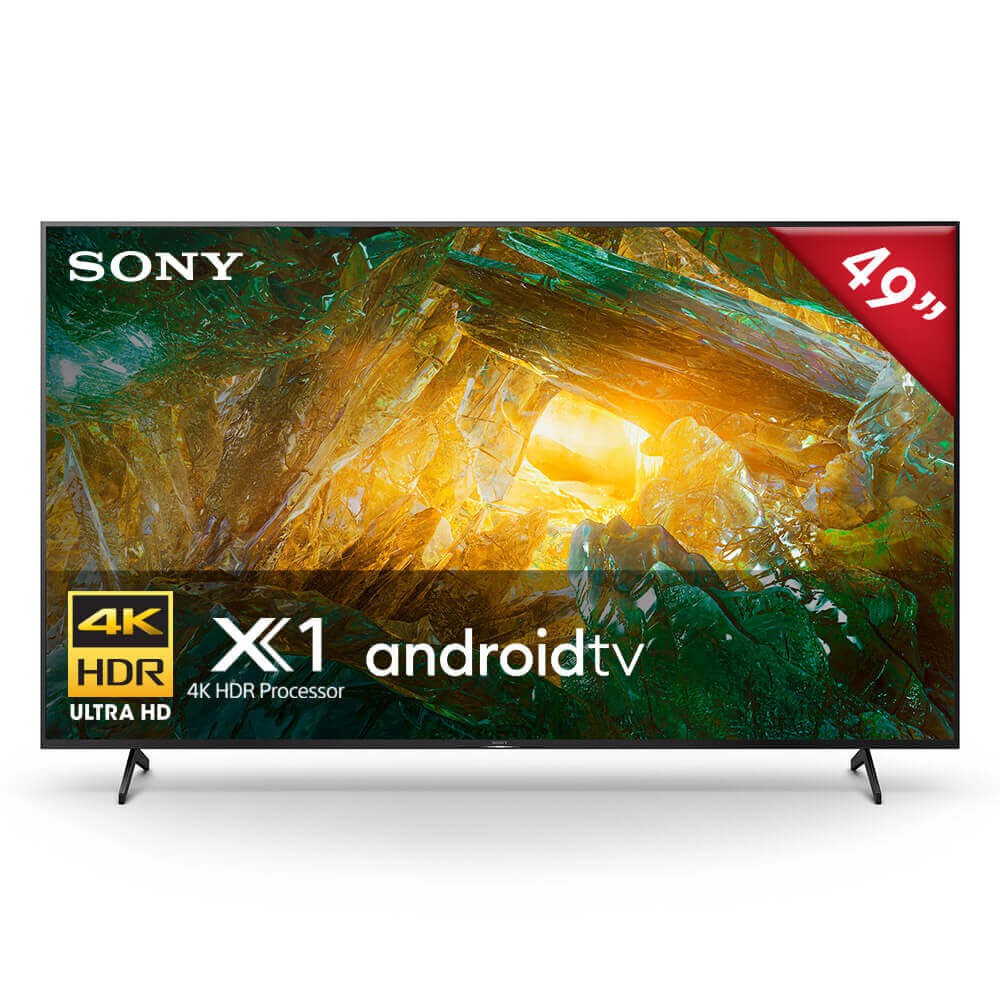 Sony 49" Andriod TV 4K : รุ่น KD-49X8000H รุ่นปี 2020 #ประกันศูนย์ Sony 3 ปี [ใส่โค้ดคืนCoin10% ]