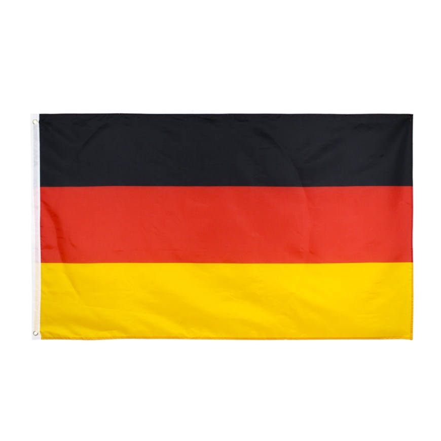 ธงชาติ ธงตกแต่ง ธงเยอรมัน เยอรมนี Germany Deutschland ขนาด 150x90cm ส่งสินค้าทุกวัน ธงมองเห็นได้ทั้งสองด้าน - รูปที่ 4