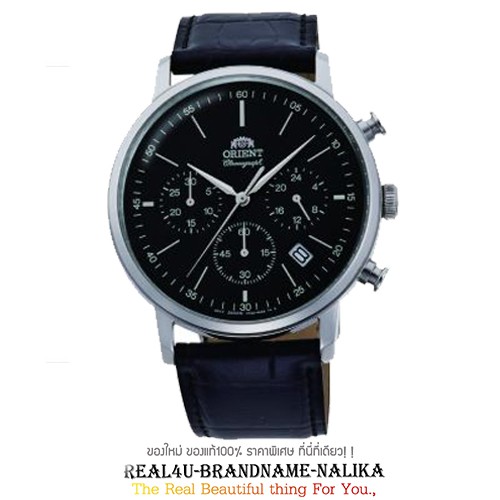แท้💯% นาฬิกาข้อมือ Orient Classic Quartz สายหนัง รุ่น RA-KV0404B