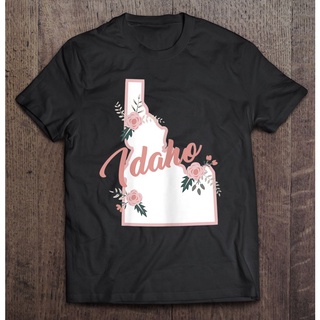 เสื้อยืด ลายดอกกุหลาบ Idaho State 2 น่ารัก