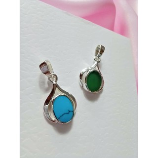 จี้เทอร์ควอยซ์,turquoise,จี้กรีนอาเกต,โมรา,green agate