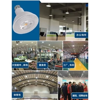 DImหลอดไฟLED Buid Par38 par30 par20 LED ดิมหรี่แสงได้ขั้วไฟE27โคมขาวหลอดไฟกันน้ำip65